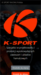 Mobile Screenshot of k-sportpolska.com
